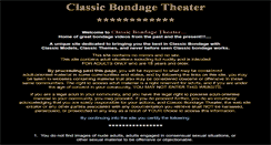 Desktop Screenshot of cbtheater.com
